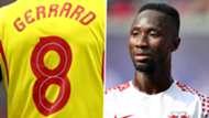 Steven Gerrard Naby Keita Liverpool gfx