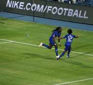 احتفال جوميز بهدفه في مرمى الاتحاد