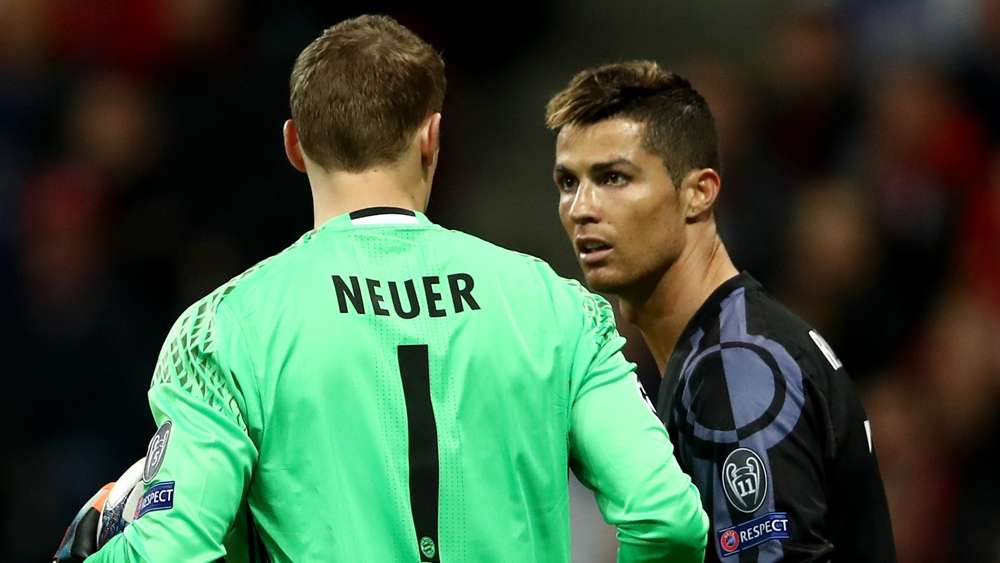 Ronaldo holds no fear for Neuer as Bayern Munich goalkeeper embraces