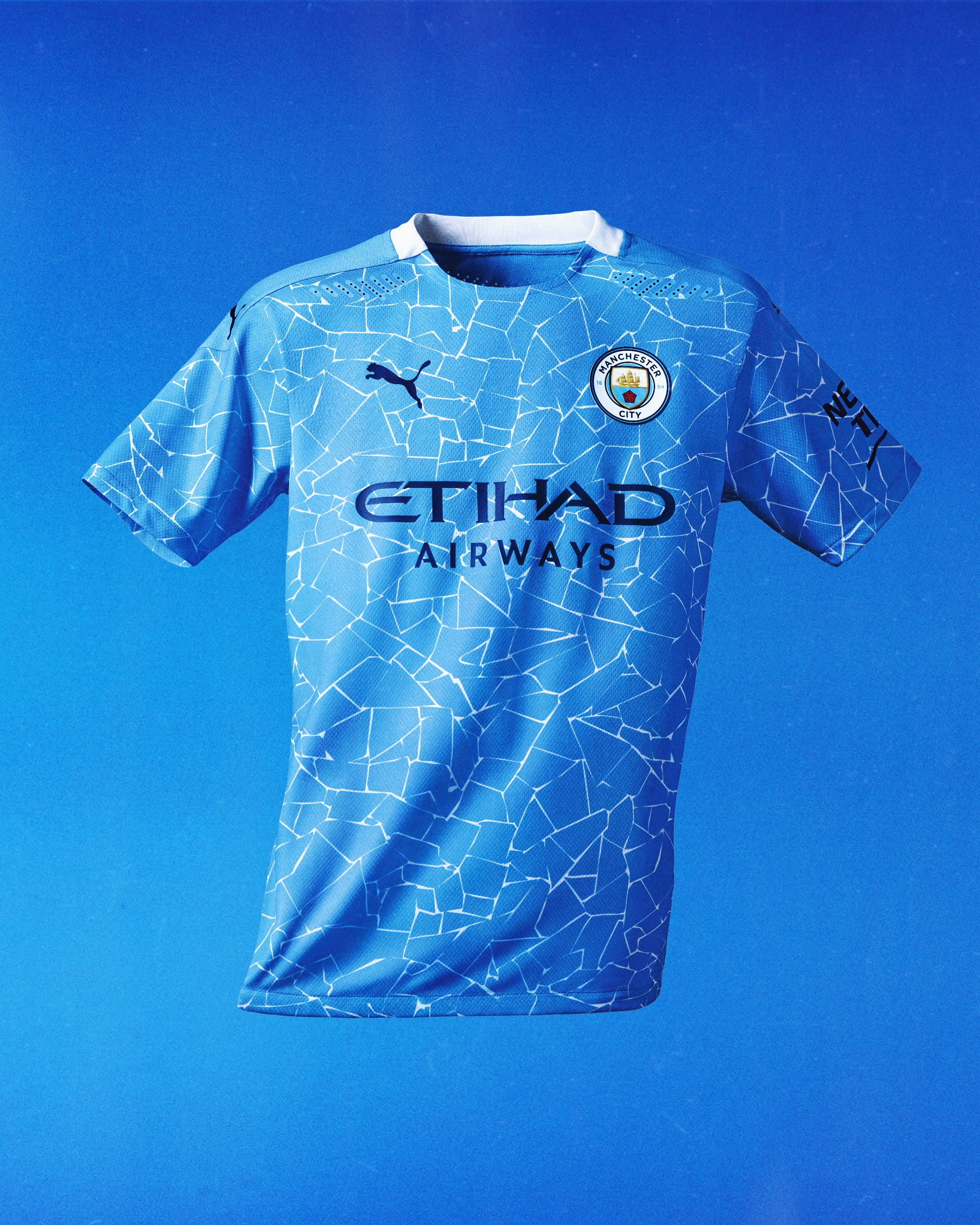 From The Northern Quarter To The Etihad Man City Unveil New Mosaic Inspired 2020 21 Home Kit Goal Com
