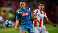 Zielinski Red Star Napoli Champions League