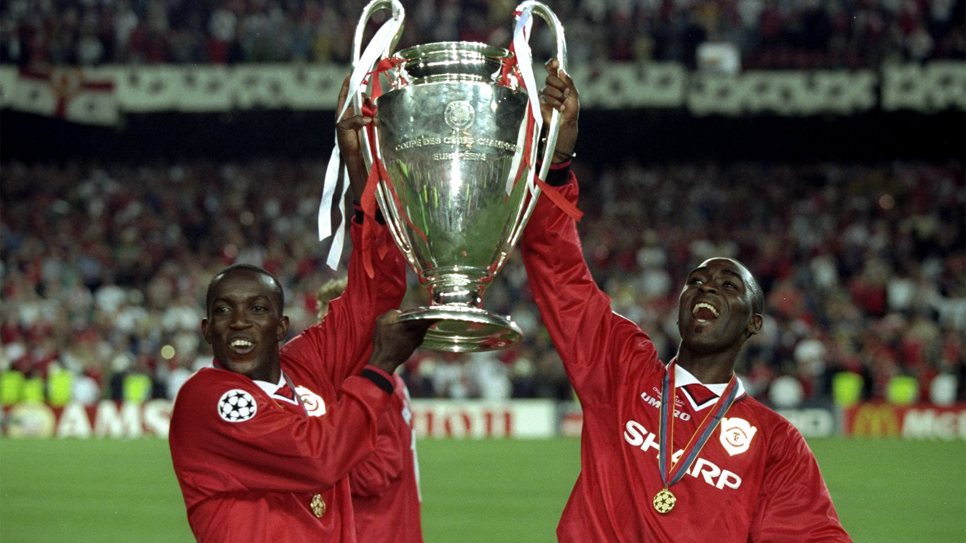 Dwight Yorke Manchester United Champions League 1999