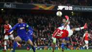 Aubameyang's acrobatic strike vs Olympiacos