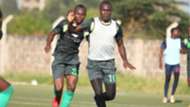 Wazito FC players in training.