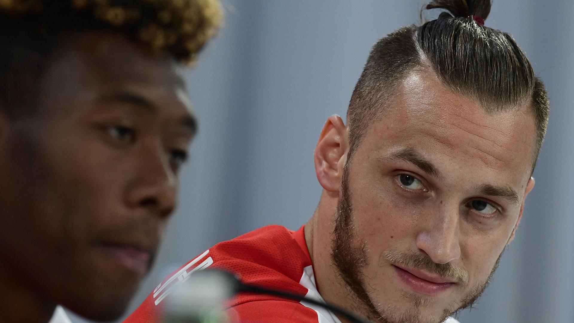 David Alaba Und Marko Arnautovic Als Scherz Duo Sind Kult Goal Com