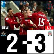 Liverpool vs Newcastle Results