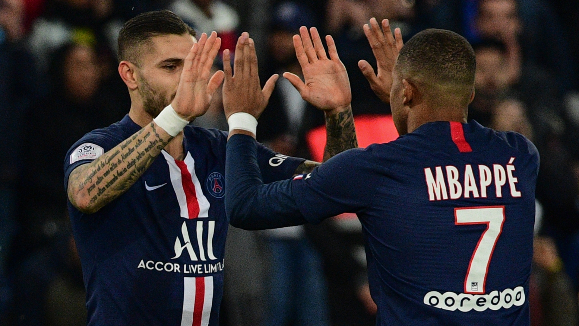 Mbappe Linking With Icardi Like He Did With Falcao At Monaco Psg