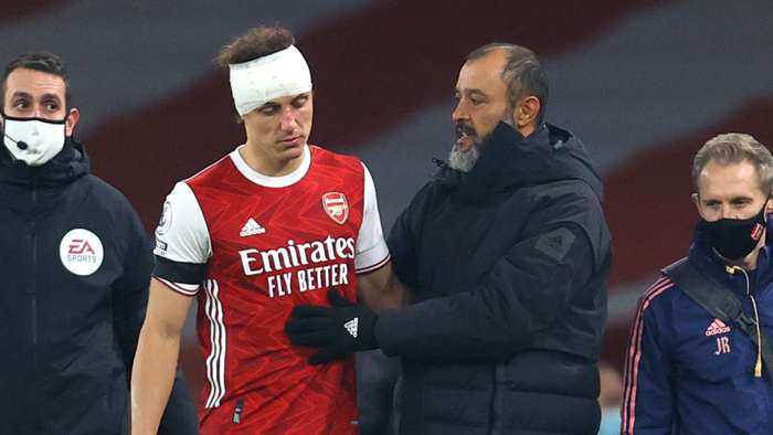 David Luiz Nuno Espirito Santo Arsenal Wolves 2020-21 David Luiz Nuno Espirito Santo Arsenal Wolves 2020-21