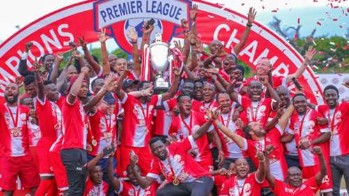 Simba SC champions of Tanzania.