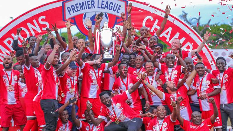 Simba SC champions of Tanzania.