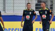 Neymar Gabriel Jesus Brasil treino 28082017