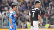 Hirving Lozano Cristiano Ronaldo Napoli Juventus 040919