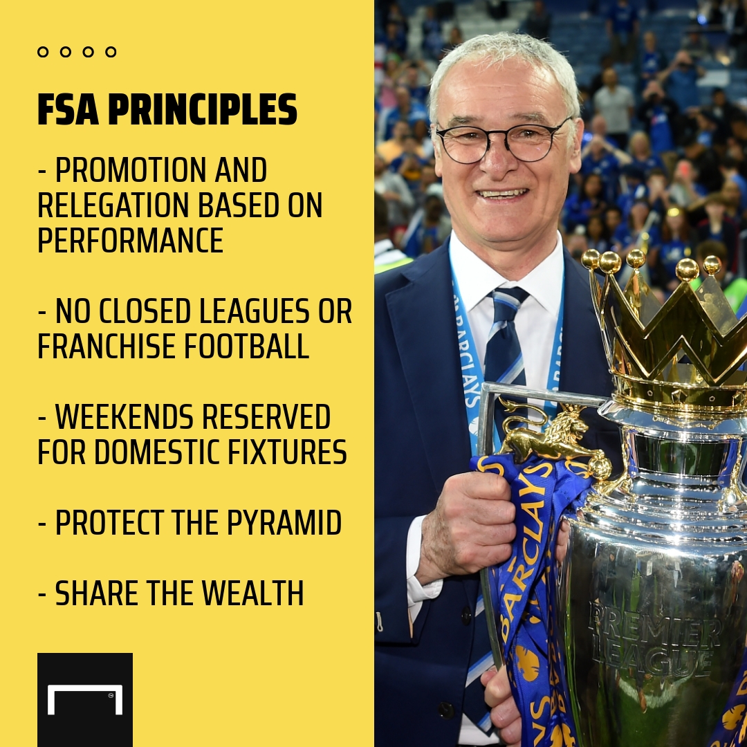  Principes de la FSA Claudio Ranieri Leicester Premier League 