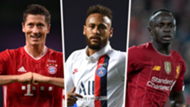 Neymar Lewandowski Mane split