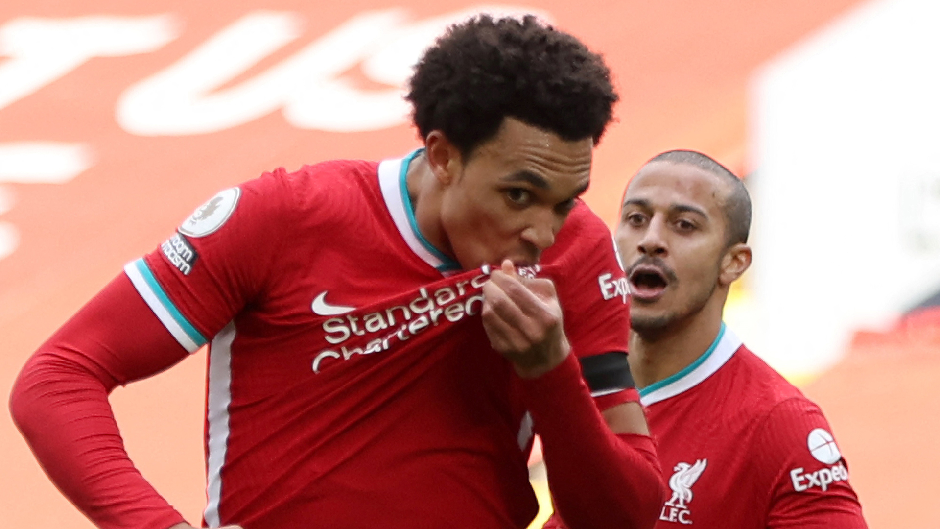 Are you not entertained?!' - Alexander-Arnold's priceless reaction after Liverpool winner | Goal.com