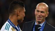 Casemiro y Zidane, Real Madrid