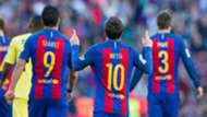 Lionel Messi Luis Suarez Barcelona Villarreal LaLiga 06052017