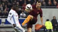 Edin Dzeko Lyon Roma Europa League