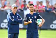 Davide Carlo Ancelotti Bayern München Training 01072017