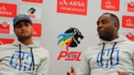 Benni McCarthy and Robyn Johannes