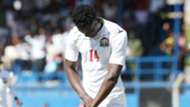 Kenya striker Michael Olunga celebrates