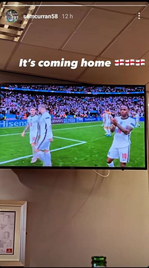 Sam Curran, England vs Germany Euro 2020