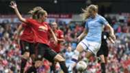 Janine Beckie Abbie McManus Manchester City Manchester United Women's Super League 2019
