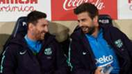 Lionel Messi Gerard Pique Barcelona 2018-19