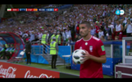 Mohammadi throw in Iran Spain