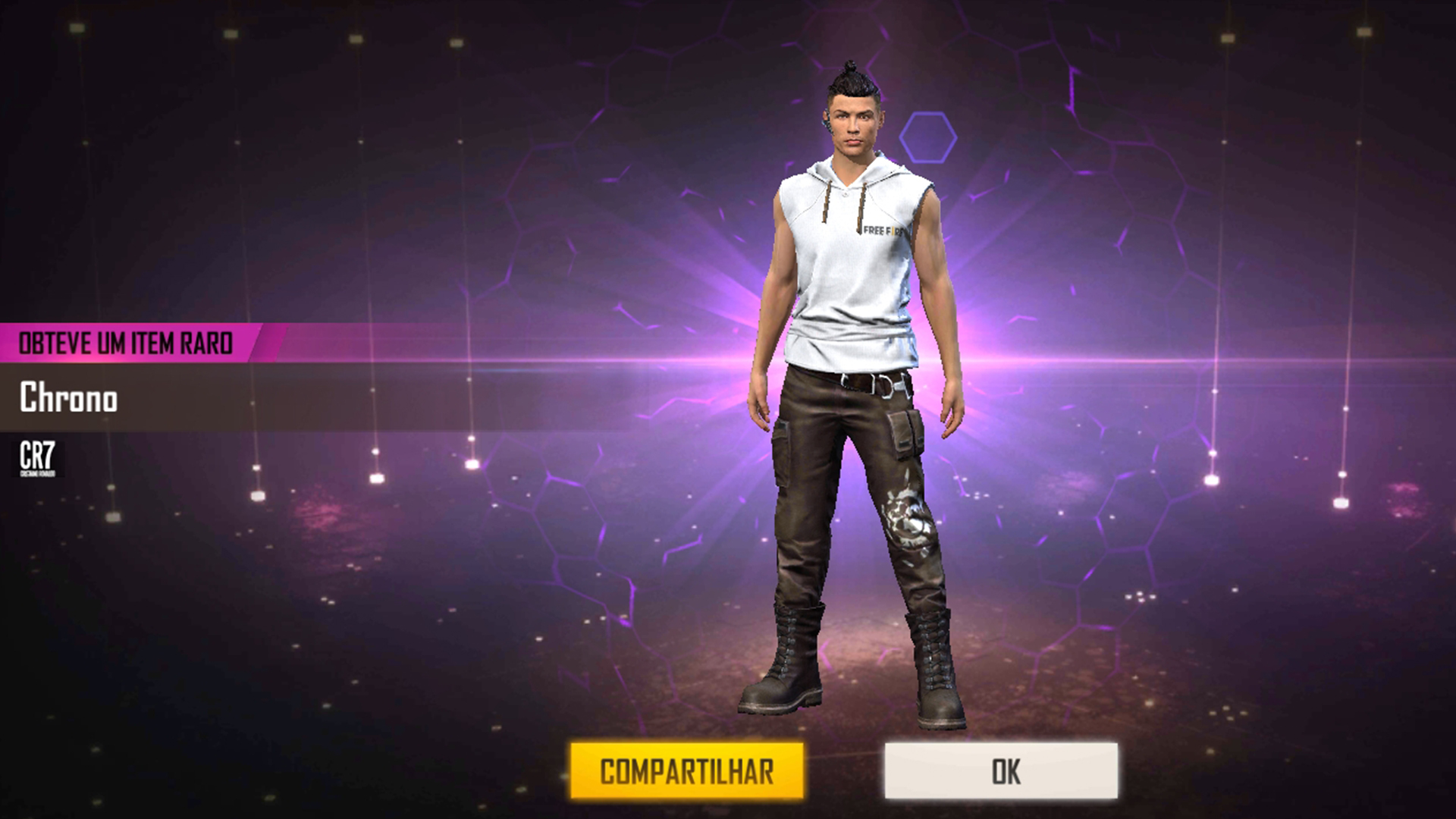images Personagem Chrono Cr7 Ff cr7 no free fire como liberar o