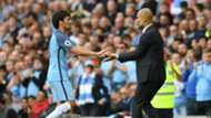 David Silva Pep Guardiola Manchester City