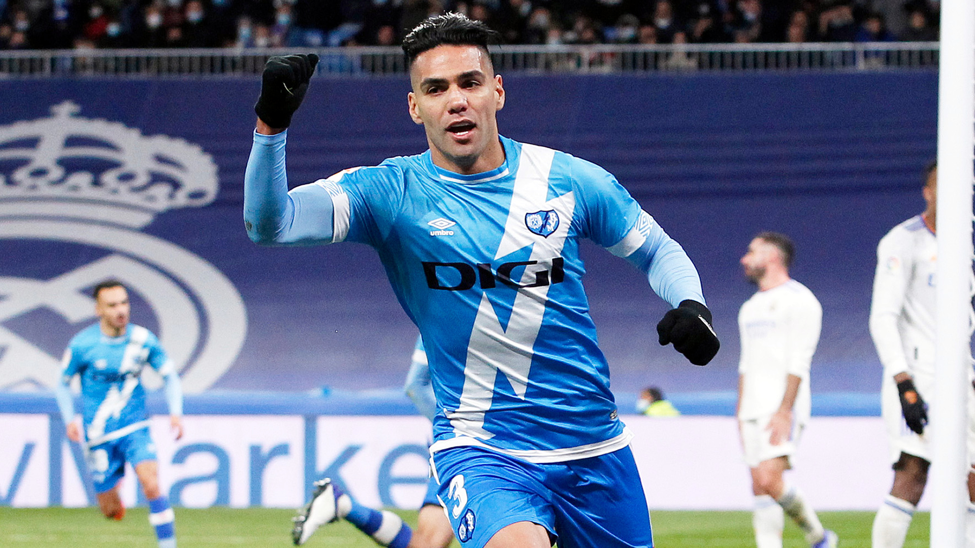 Radamel Falcao Real Madrid Rayo Vallecano La Liga 2021