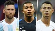Messi Mbappe Ronaldo
