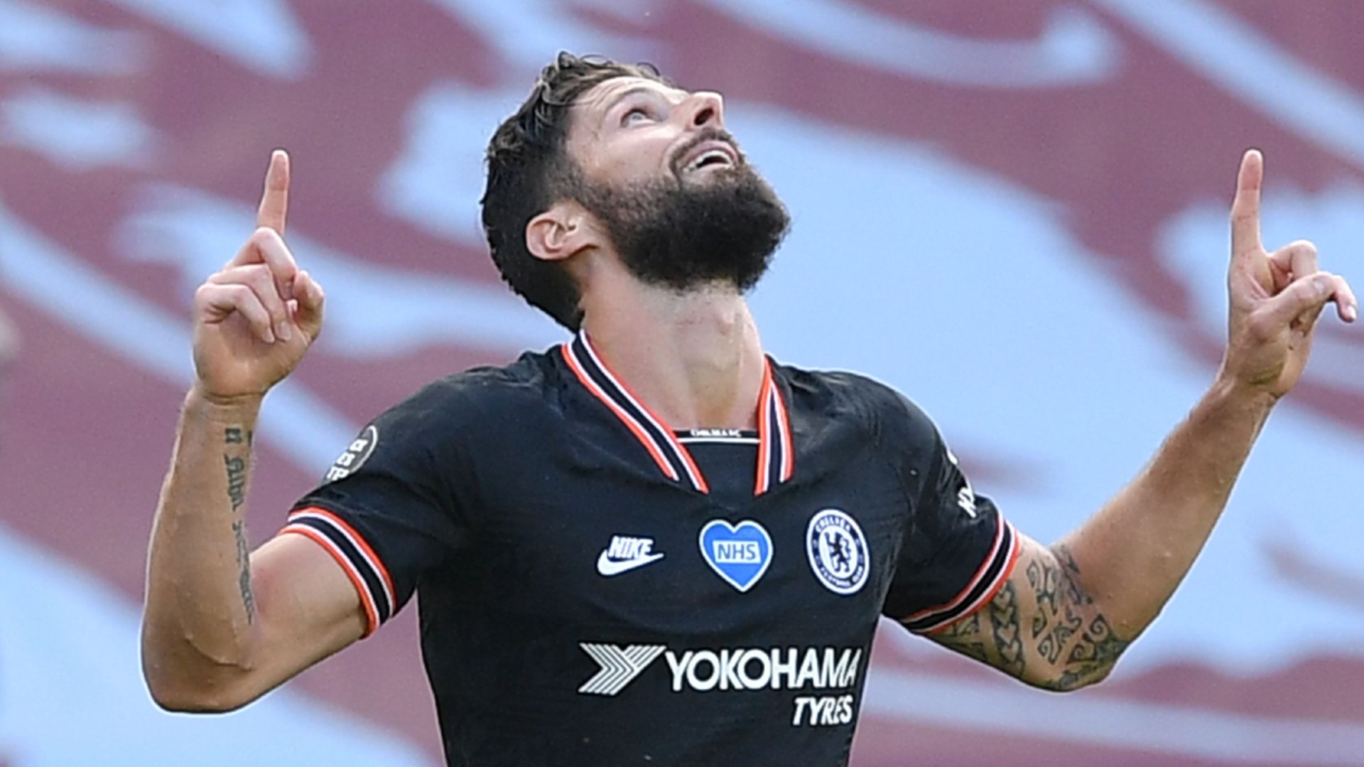 Giroud's hot streak against Villa continues as Chelsea win ...