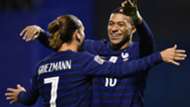 Antoine Griezmann Kylian Mbappé France Croatia 14102020