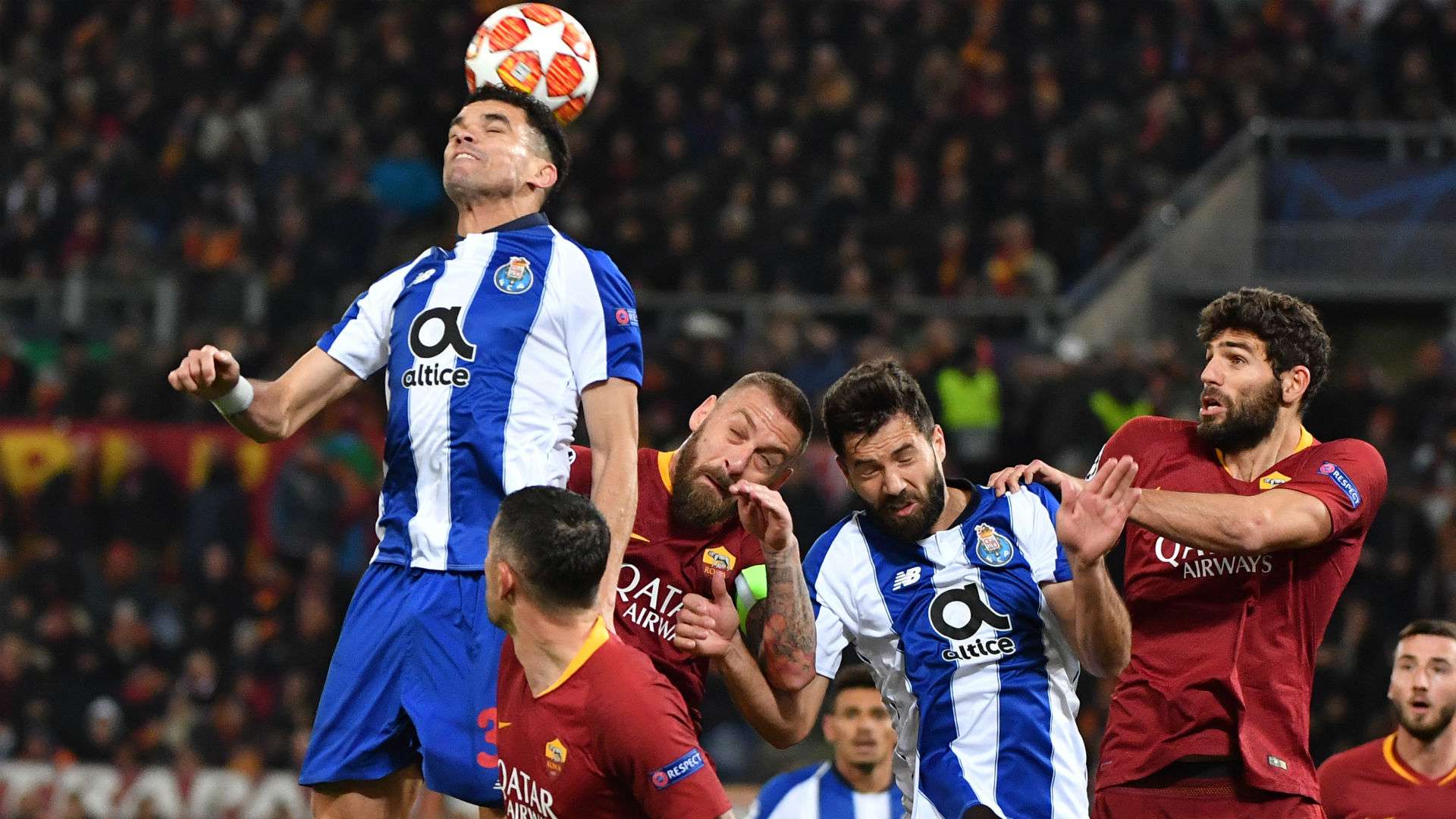 Porto Vs Roma Das Cl Achtelfinale Live In Tv Und Live Stream Sehen Goal Com