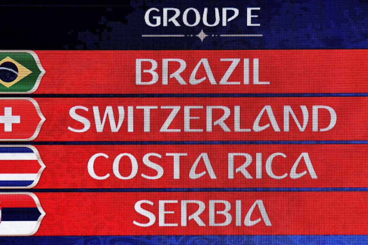 Wm 18 Tabelle Der Gruppe E Mit Brasilien Schweiz Costa Rica Serbien Goal Com
