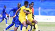 Wazito FC players vs Posta Rangers.