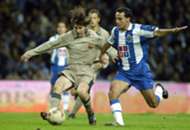 Messi debut Oporto Barcelona