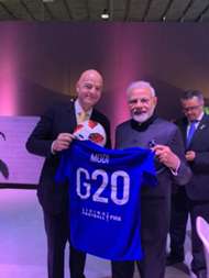 India FIFA narendra Modi Infantino