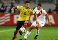 James Rodriguez Peru Colombia Eliminatorias 10102017