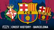 FC Barcelona crest history