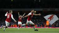 Olivier Giroud Arsenal Leicester City Premier League