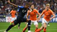Kylian Mbappe Frenckie De Jong France Netherlands Nations League 09092018