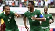 William Troost-Ekong & John Obi Mikel of Nigeria