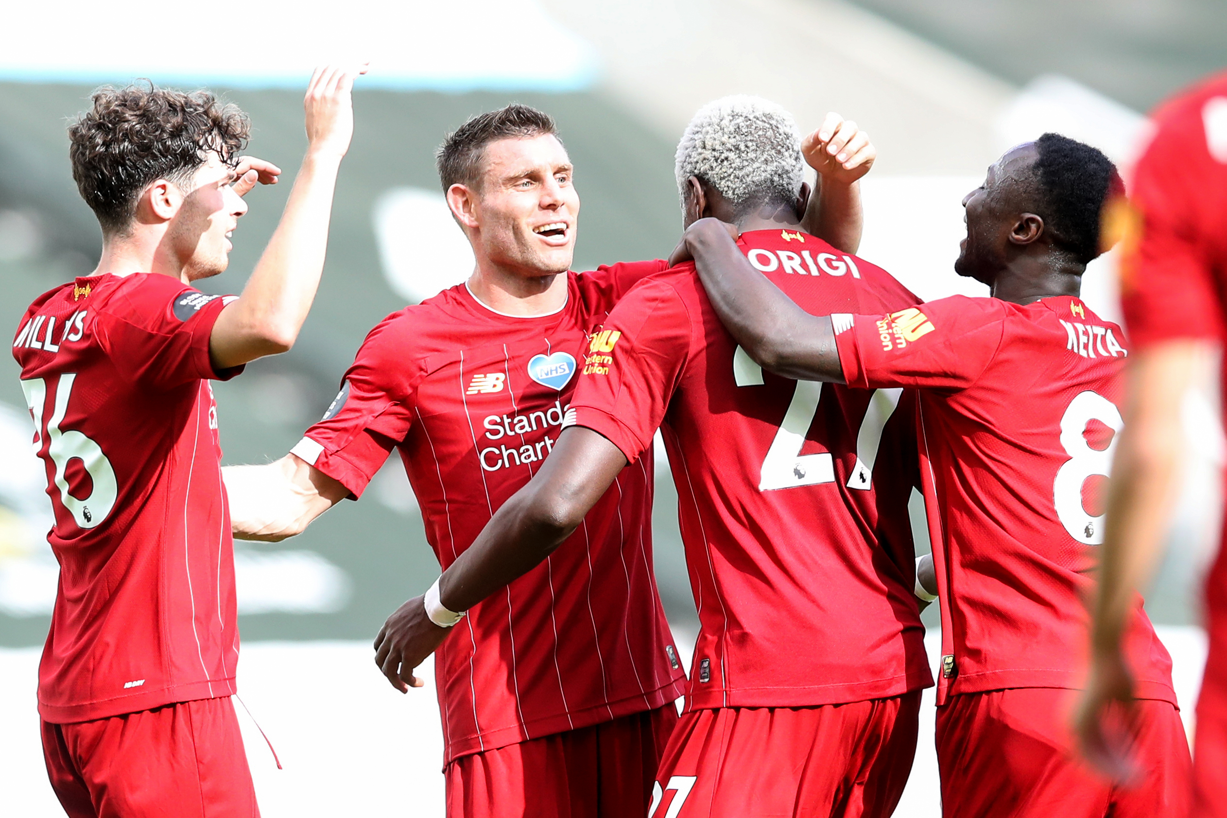 Liverpool equal Premier League win record with victory at ...