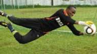 Burundi goalkeeper Arthur Arakaza.