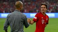 Pep Guardiola Gianluca Gaudino Bayern Munchen 07/18/2015