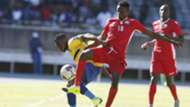 Kenneth Muguna and Samuel Onyango of Kenya v Tanzania.