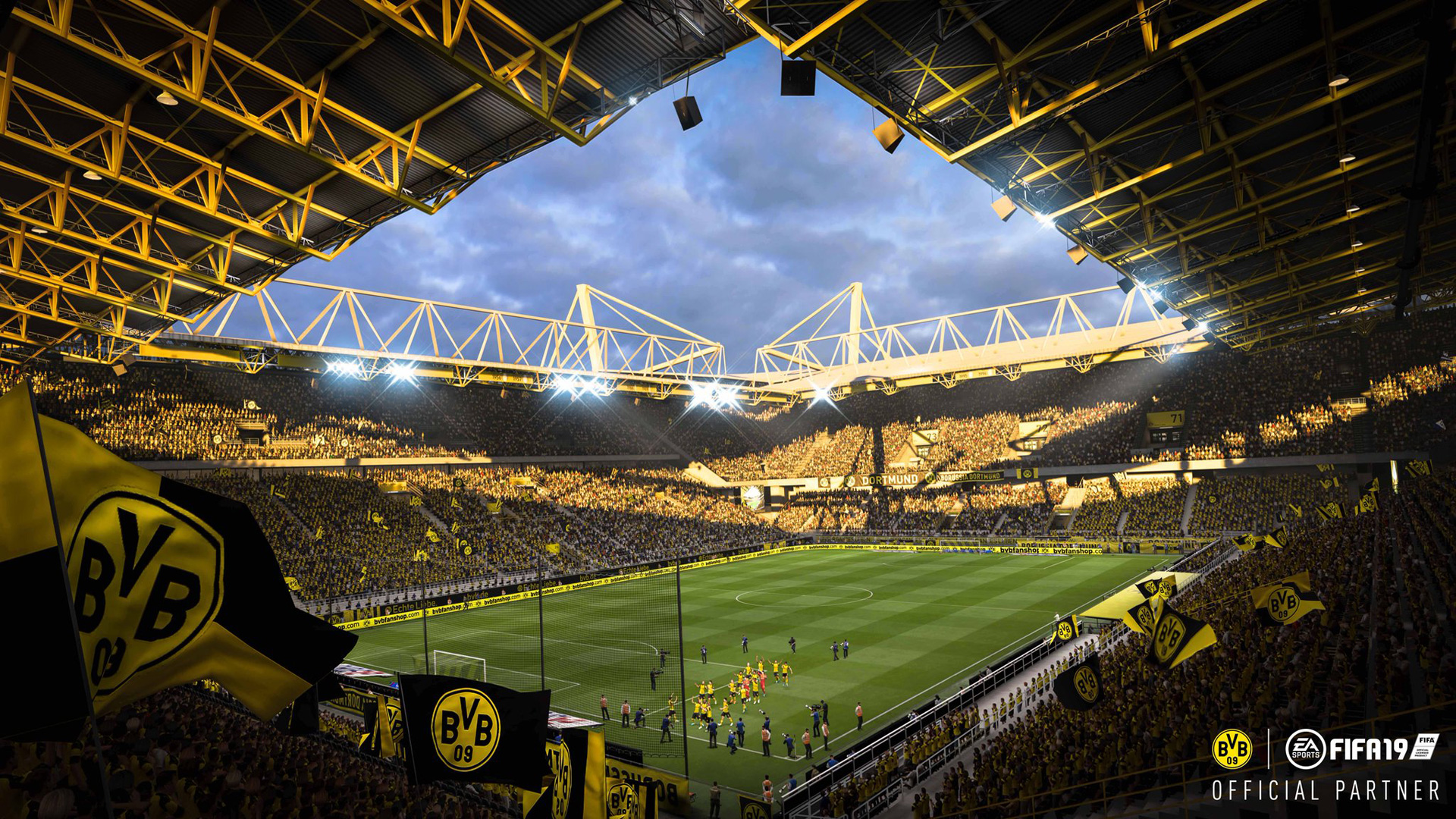 Bvb Signal Iduna Park Kehrt In Fifa 19 Zuruck Goal Com